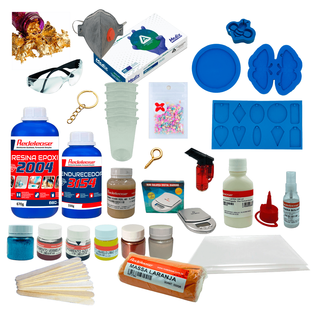 Kit Artesã Resineira