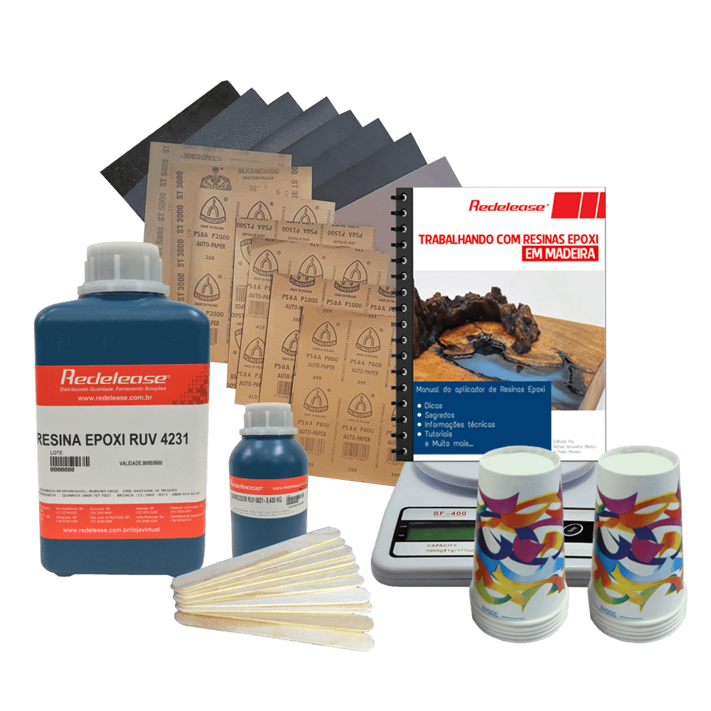 Kit Artesanato Biojóias + Apostila Manual do Aplicador Brinde