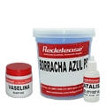 Kit Borracha De Silicone Azul C/ Catalisador + Vaselina