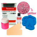 Kit Chaveiro Barbie em Resina com Molde de Silicone (Faça você mesmo)