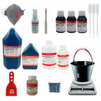 Kit Fabricação de Mesas Resinadas com Corantes Black Universe