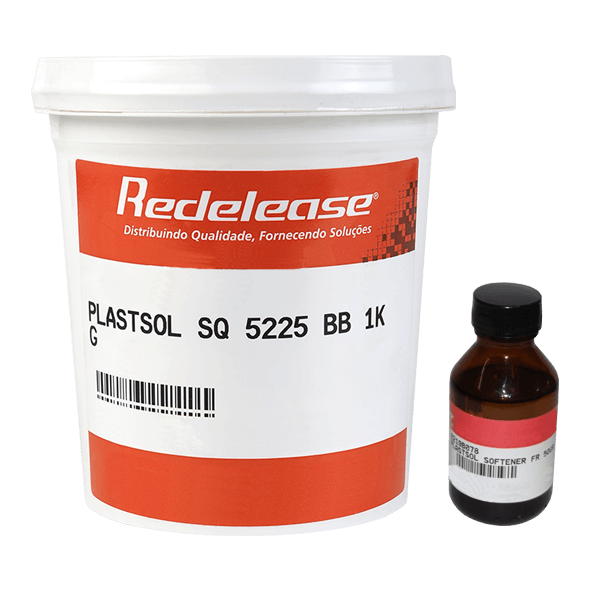 Kit Plastisol SQ 5225 + Softener Aditivo Amaciante