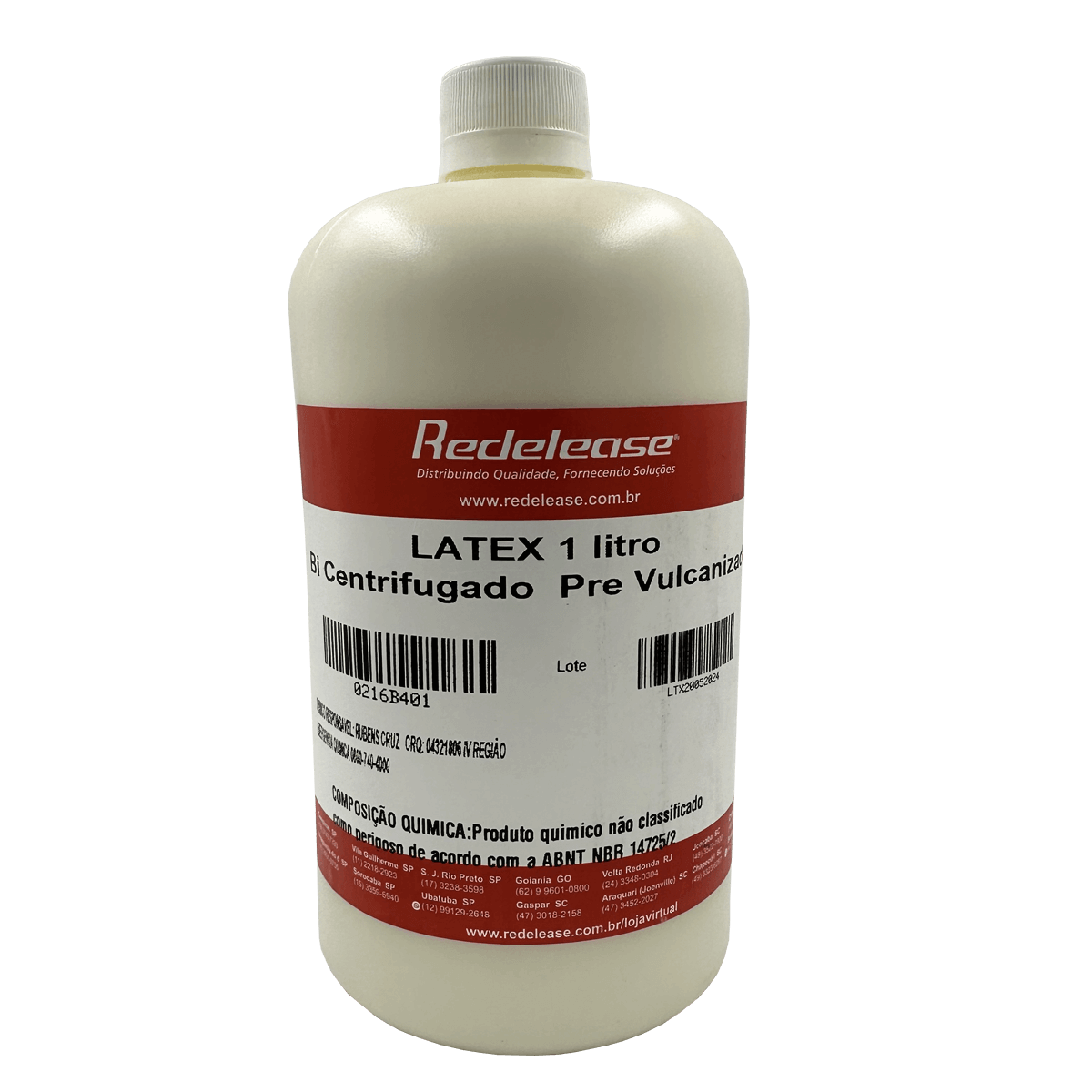 Látex Líquido Natural Bi Centrifugado RDX 29 (01 L)