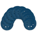 Kit Disco de Lixa com Velcro 125mm 5" Grão 1500 para Lixadeira Roto Orbital (10un)