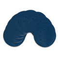 Kit Disco de Lixa com Velcro 125mm 5" Grão 600 para Lixadeira Roto Orbital (10un)