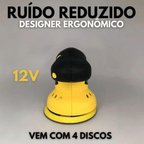 Lixadeira Politriz Profissional Recarregável 12v