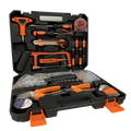Kit De Ferramentas Manuais Para Uso Doméstico Multifuncional Modelo GE-XTZ01 Com 104 Peças