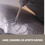 Mandril De Aperto Rápido Dremel (Modelo 4486)