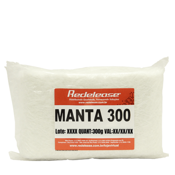 Manta Fibra de Vidro 300 (01 M² ou 0,300 Kg)
