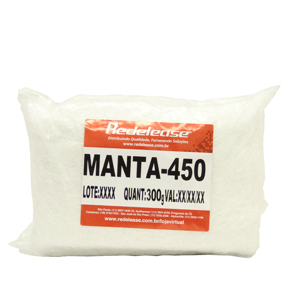 Manta Fibra de Vidro 450 (0,75 M² ou 0,300 Kg)
