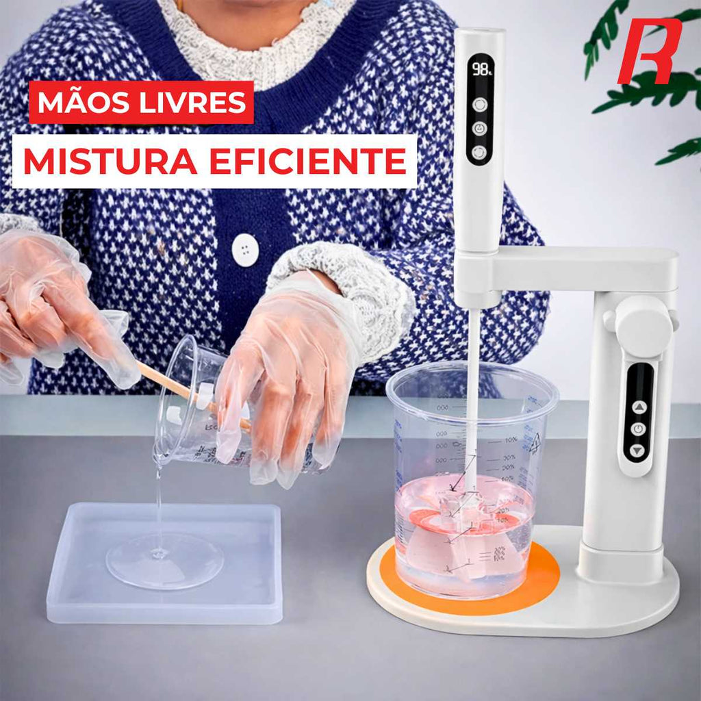 Misturador Elétrico para Resina