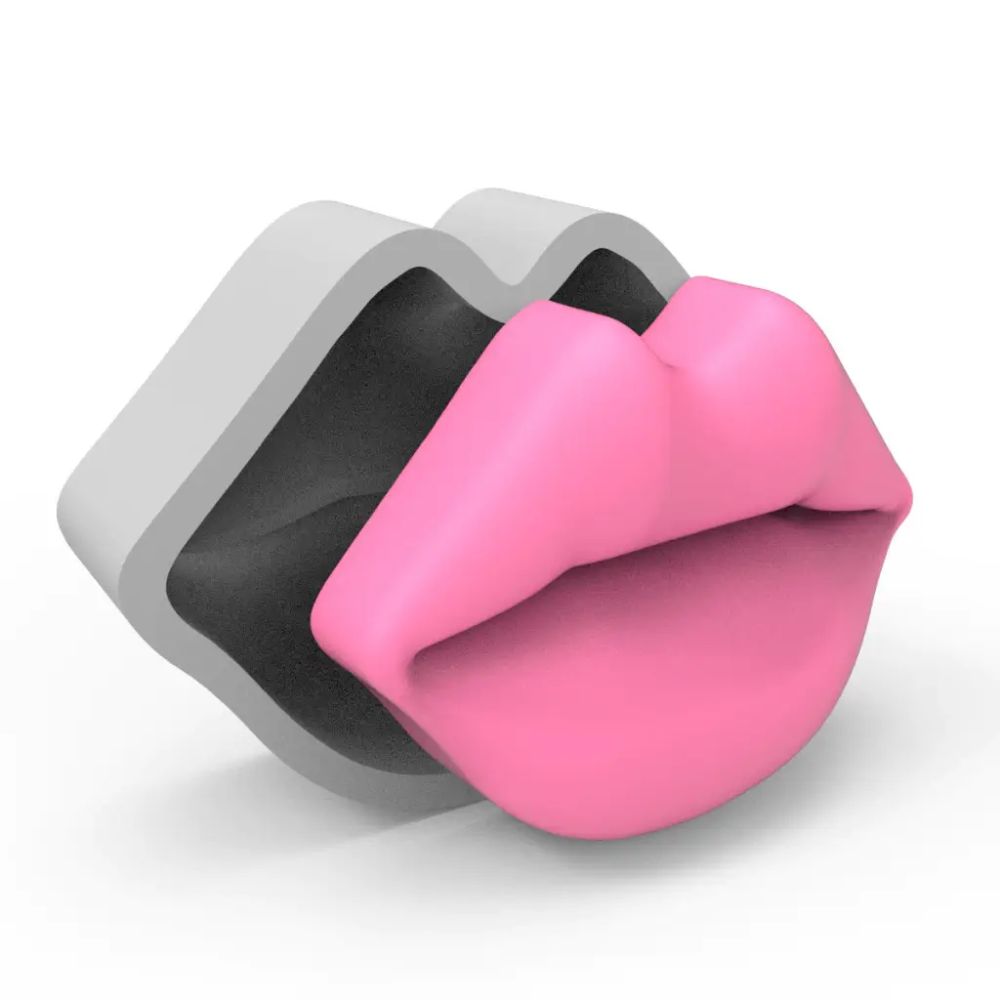 Molde de Silicone Boca Labios Grande