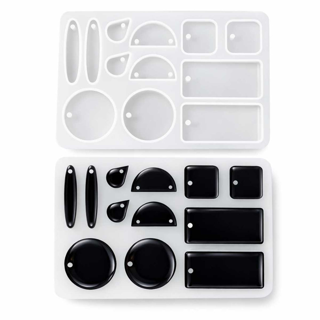 Molde de Silicone Formato Bijuterias Modelo 4