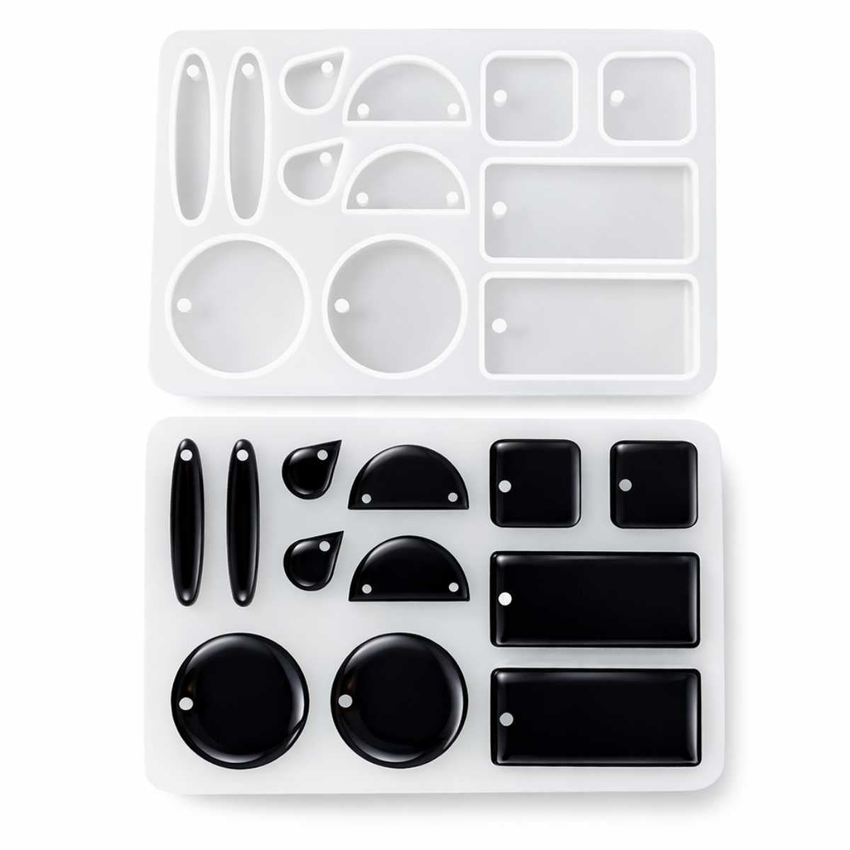 Molde de Silicone Formato Bijuterias Modelo 4