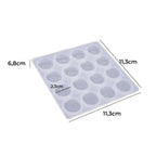 Molde de Silicone Formato Xadrez, Dama e Tabuleiro