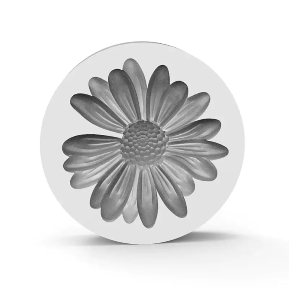 Molde de Silicone Margarida Com Furo