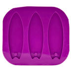 Molde De Silicone Pranchas De Surf Lisas