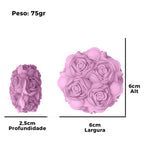 Molde de Silicone Provence Rosas