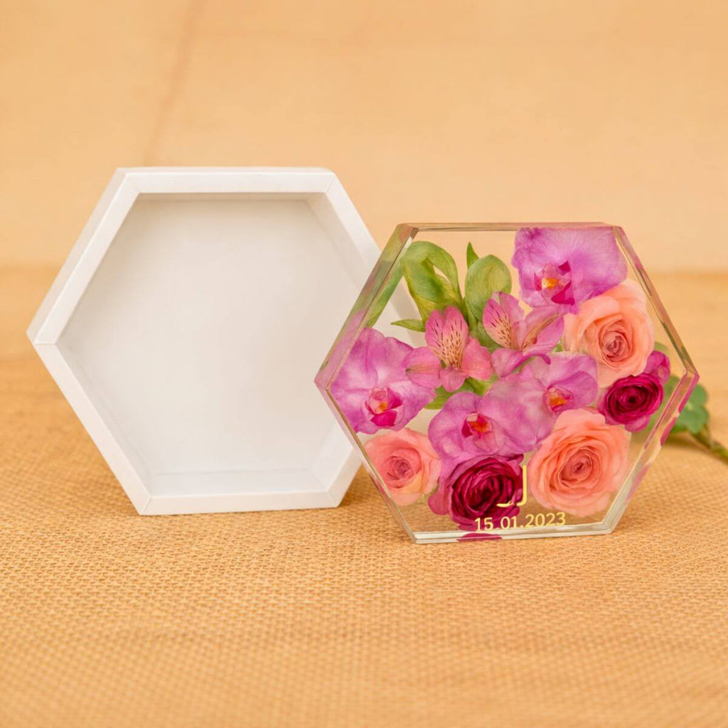 Molde Hexagonal Rígido (17cm x 6cm)