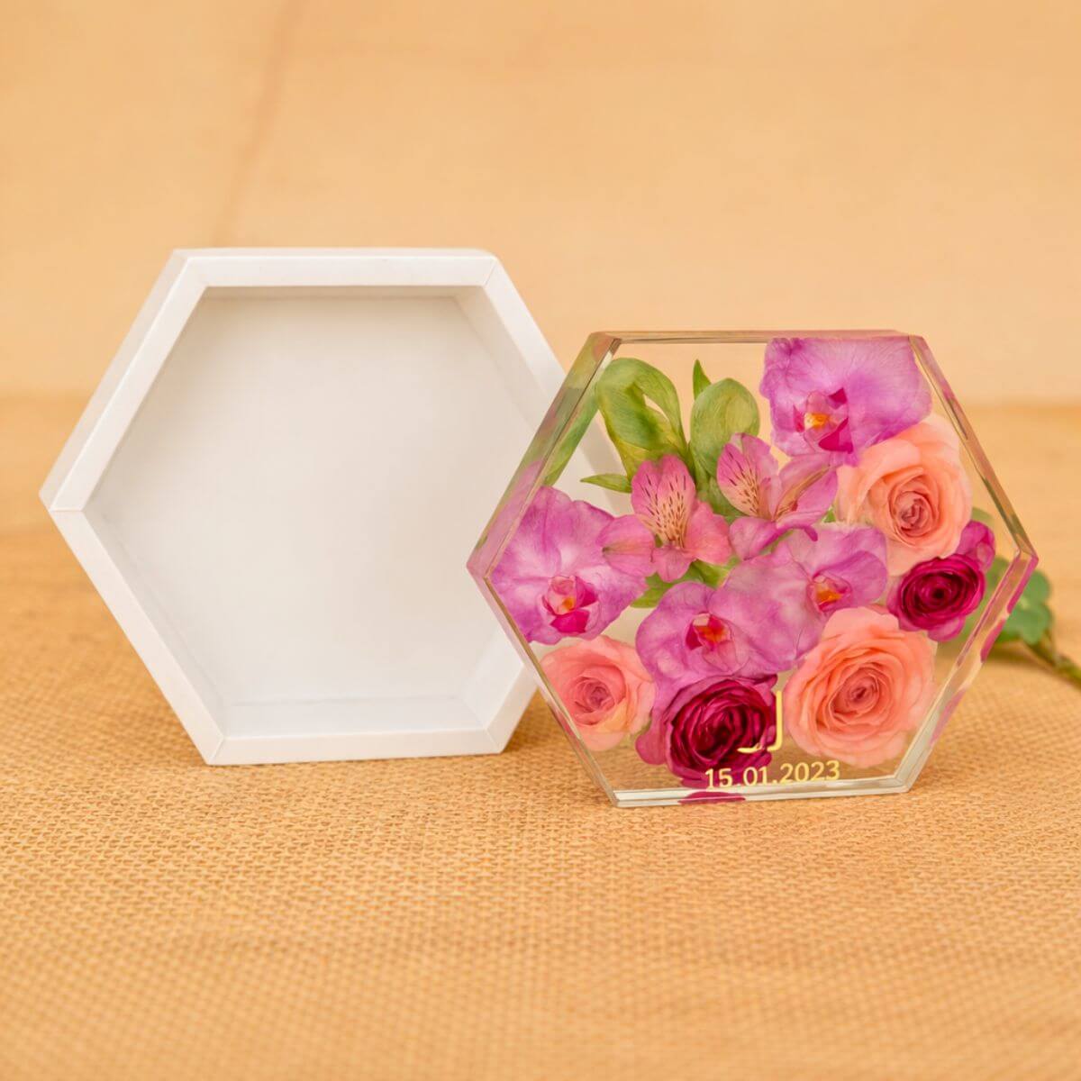 Molde Hexagonal Rígido (17cm x 6cm)