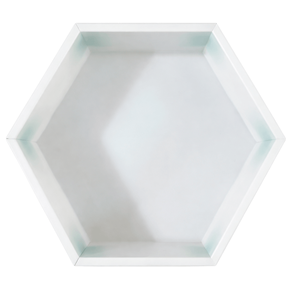 Molde Hexagonal Rígido (17cm x 6cm)