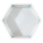 Molde Hexagonal Rígido (17cm x 6cm)