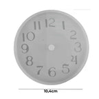 Molde de Silicone Formato Relógio Pequeno 10,4cm