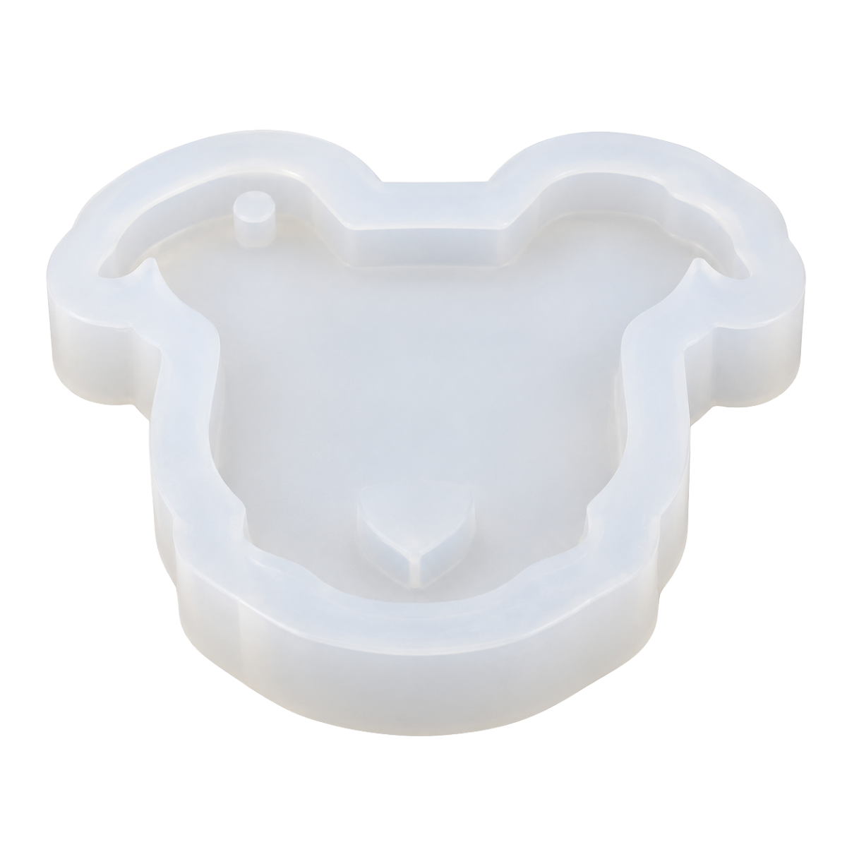 Molde de silicone cachorro para resina epóxi e artesanato 6,8 x 5,5 cm Redelease