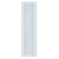 Molde de silicone marcador de páginas liso P para resina epóxi 11,8 x 2,4 cm Redelease