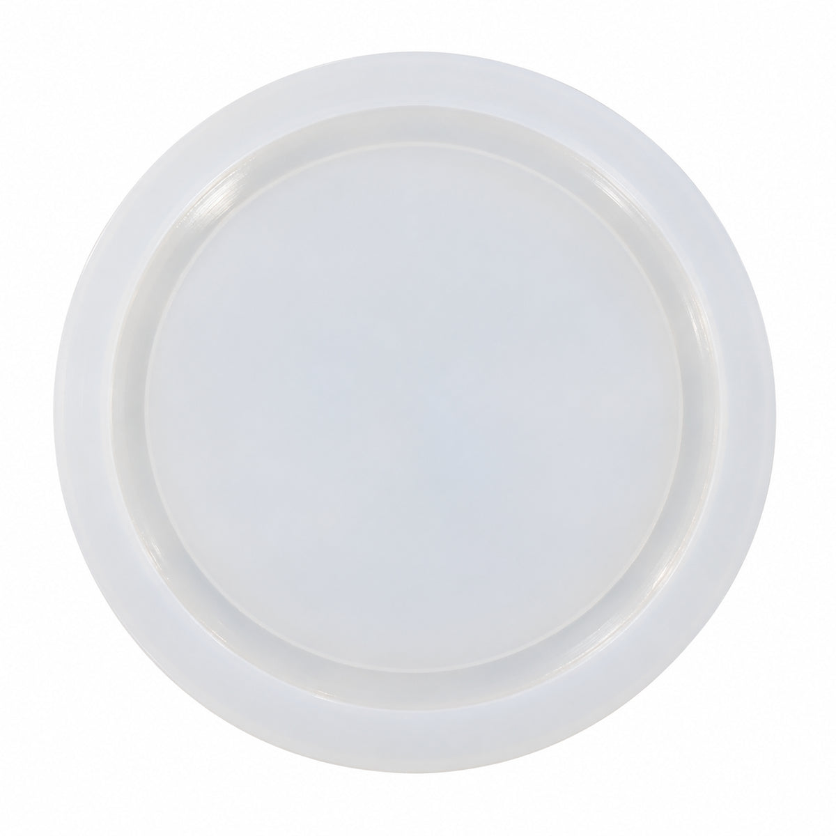Molde de silicone platina porta-copo com borda 8,5 cm para resina epóxi Redelease