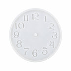 Molde de silicone platina Formato Relógio P 15,4 cm para criar relógio personalizado em resina epóxi Redelease