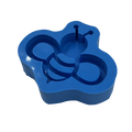 Molde de Silicone Abelha Shaker