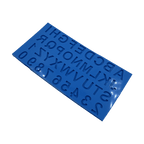 Molde de Silicone Alfabeto Grande