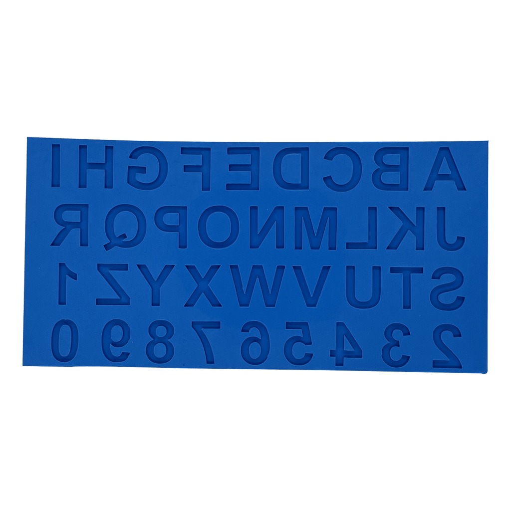 Molde de Silicone Alfabeto Grande