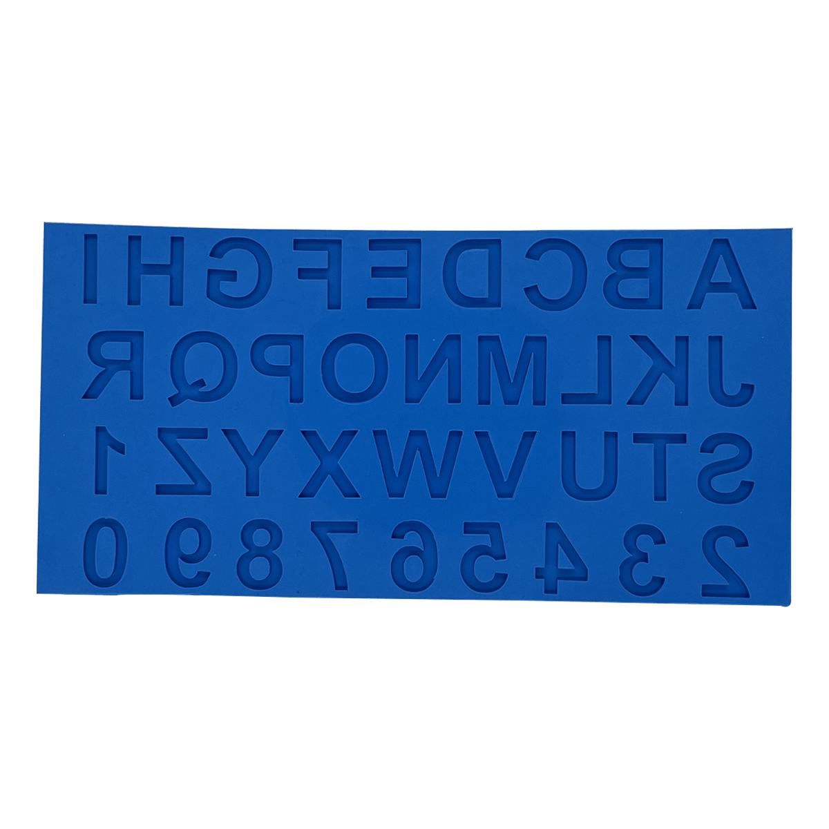 Molde de Silicone Alfabeto Grande