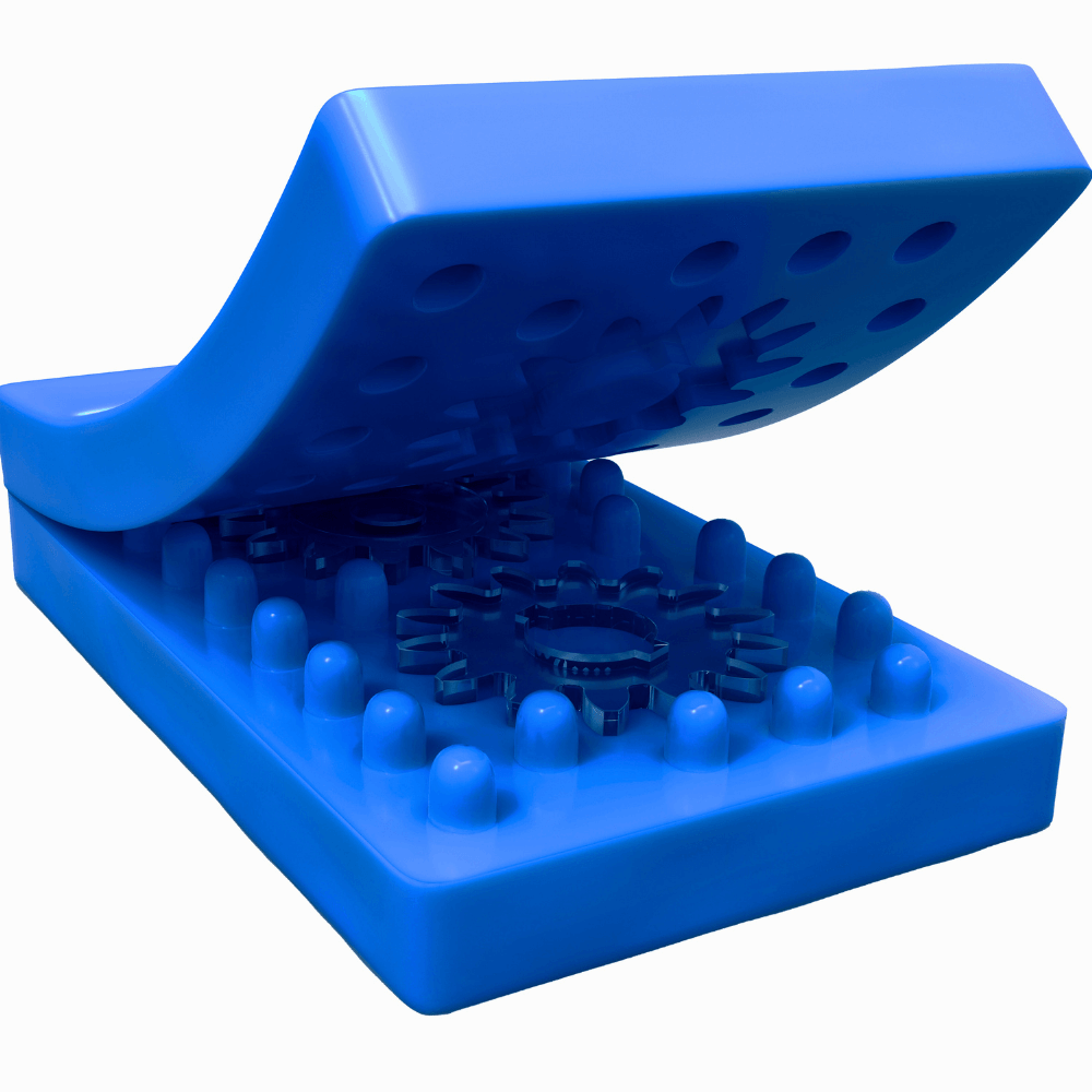 Borracha De Silicone Azul Alta Flexibilidade para Moldes Com Catalisador (515 g)