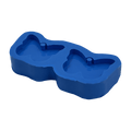 Molde de Silicone Chaveiro Borboleta Dupla