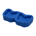 Molde de Silicone Chaveiro Borboleta Dupla