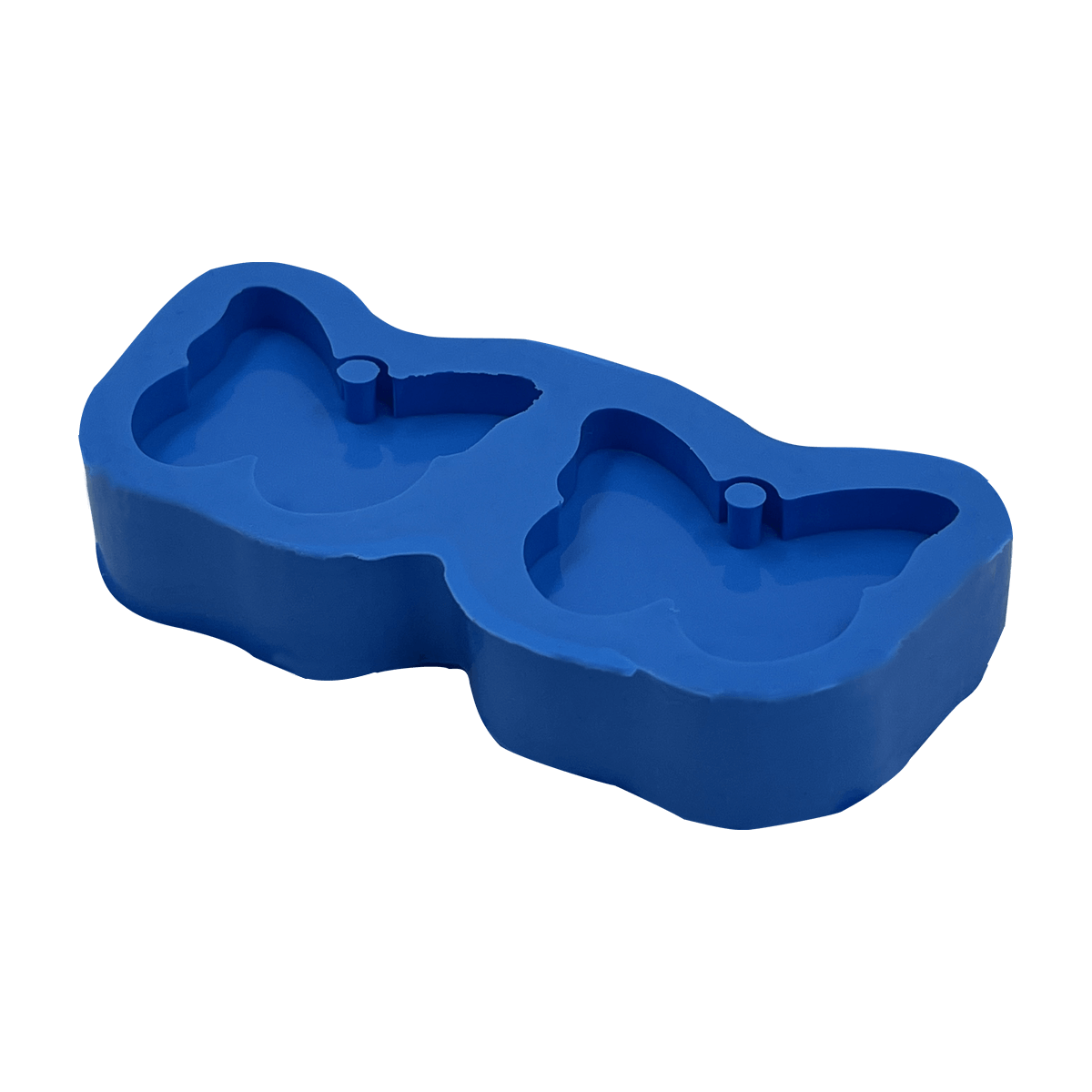 Molde de Silicone Chaveiro Borboleta Dupla