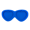 Molde de Silicone Chaveiro Coração Duplo