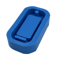 Molde de Silicone Chaveiro Cordão