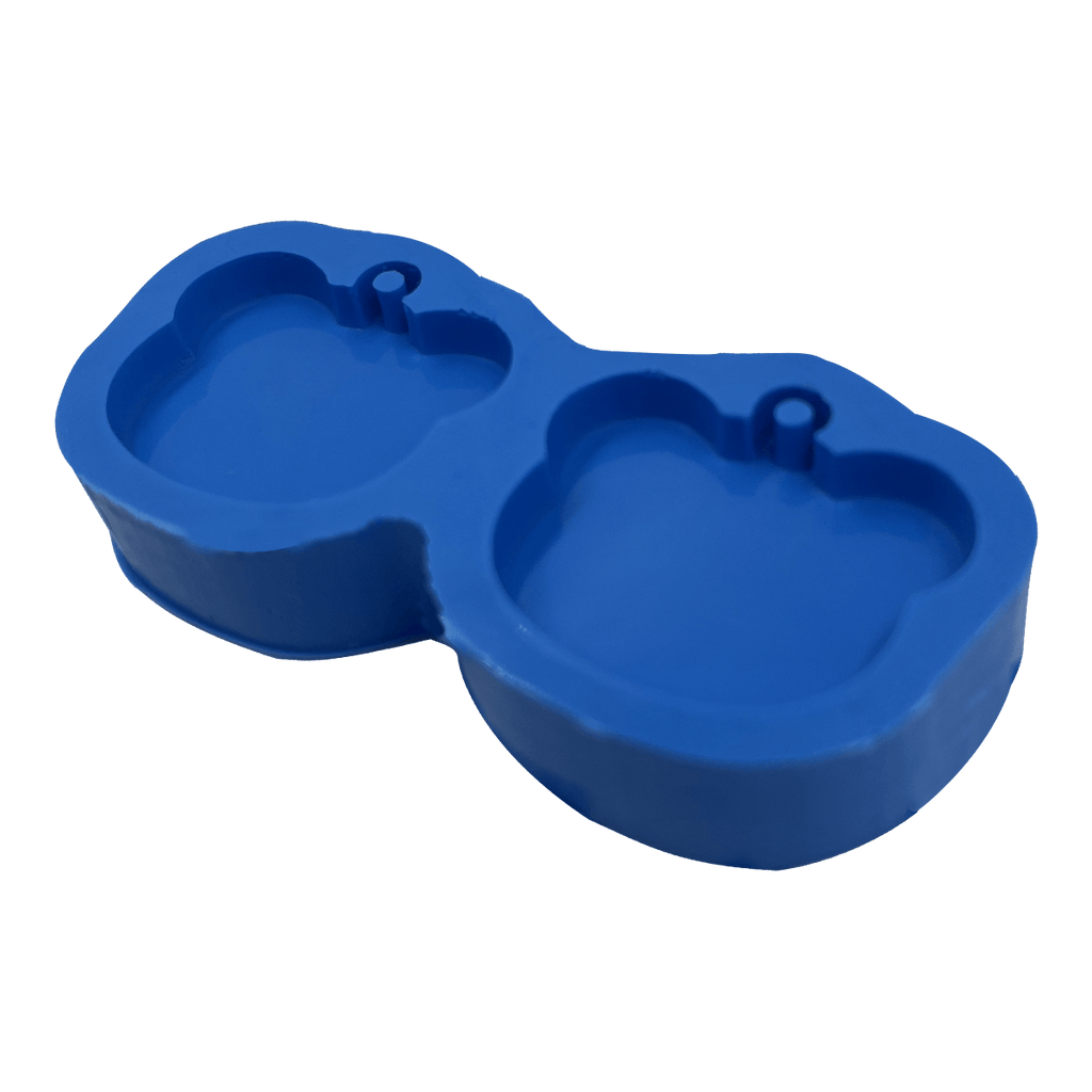 Molde de Silicone Chaveiro Ursinho Duplo