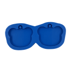 Molde de Silicone Chaveiro Ursinho Duplo