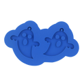 Molde de Silicone Fantasminha