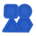 Molde de Silicone Formas Geométricas