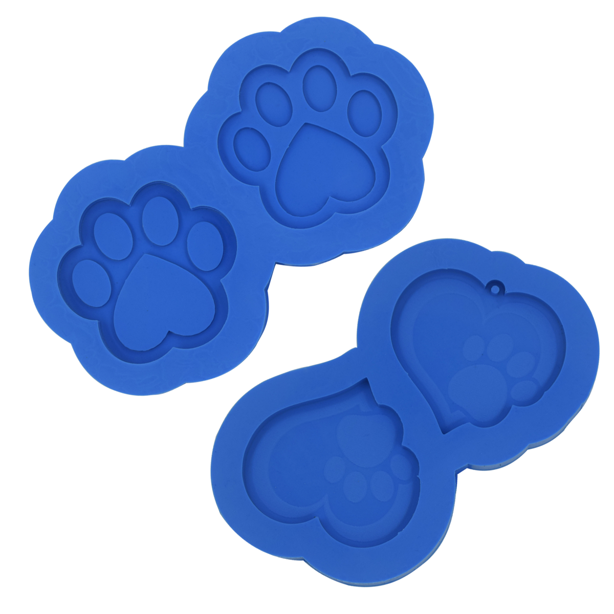 Kit Moldes de Silicone Patinhas e Amor ao Pet