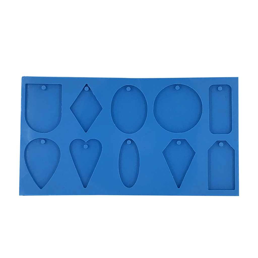 Molde de Silicone Pingentes Diversos