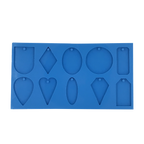 Molde de Silicone Pingentes Diversos