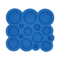 Molde de Silicone Pingentes Redondos