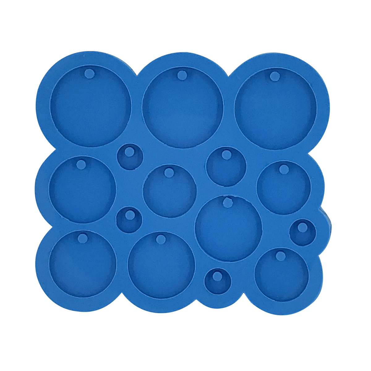 Molde de Silicone Pingentes Redondos